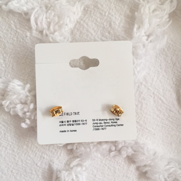 Burger & Fries Stud Earrings - Picture 2 of 3